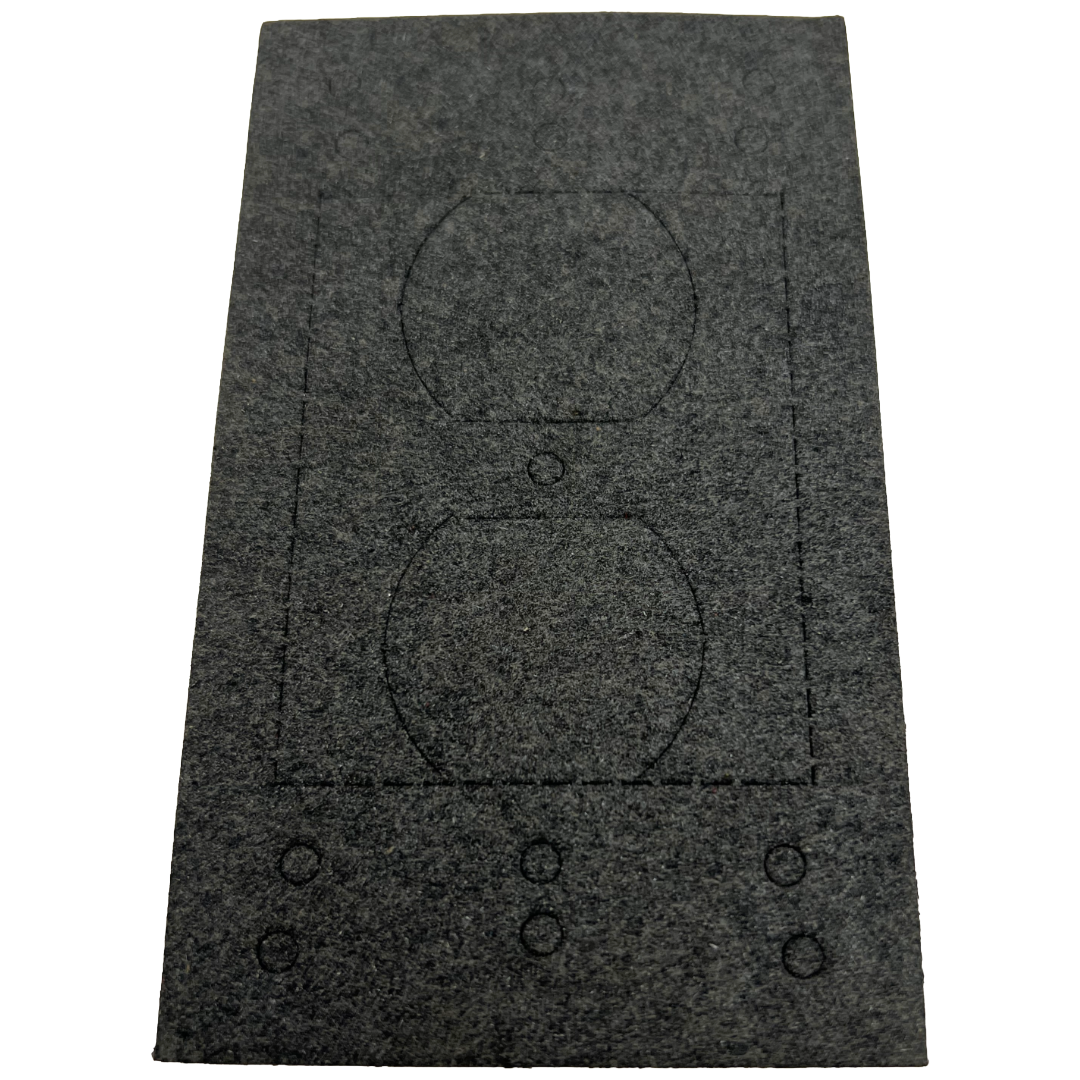 Mulberry Self-Closing, Weatherproof Receptacle Cover