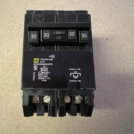 Square D HOMT230230 - 30/30 Amp Quad Circuit Breaker