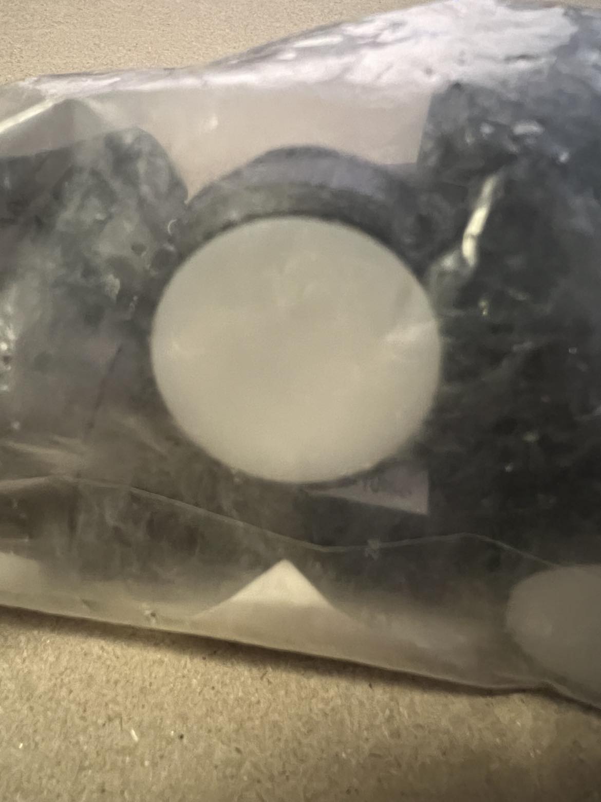 ABB 1SFA619100R1015 - Bag of 10 White Pushbuttons