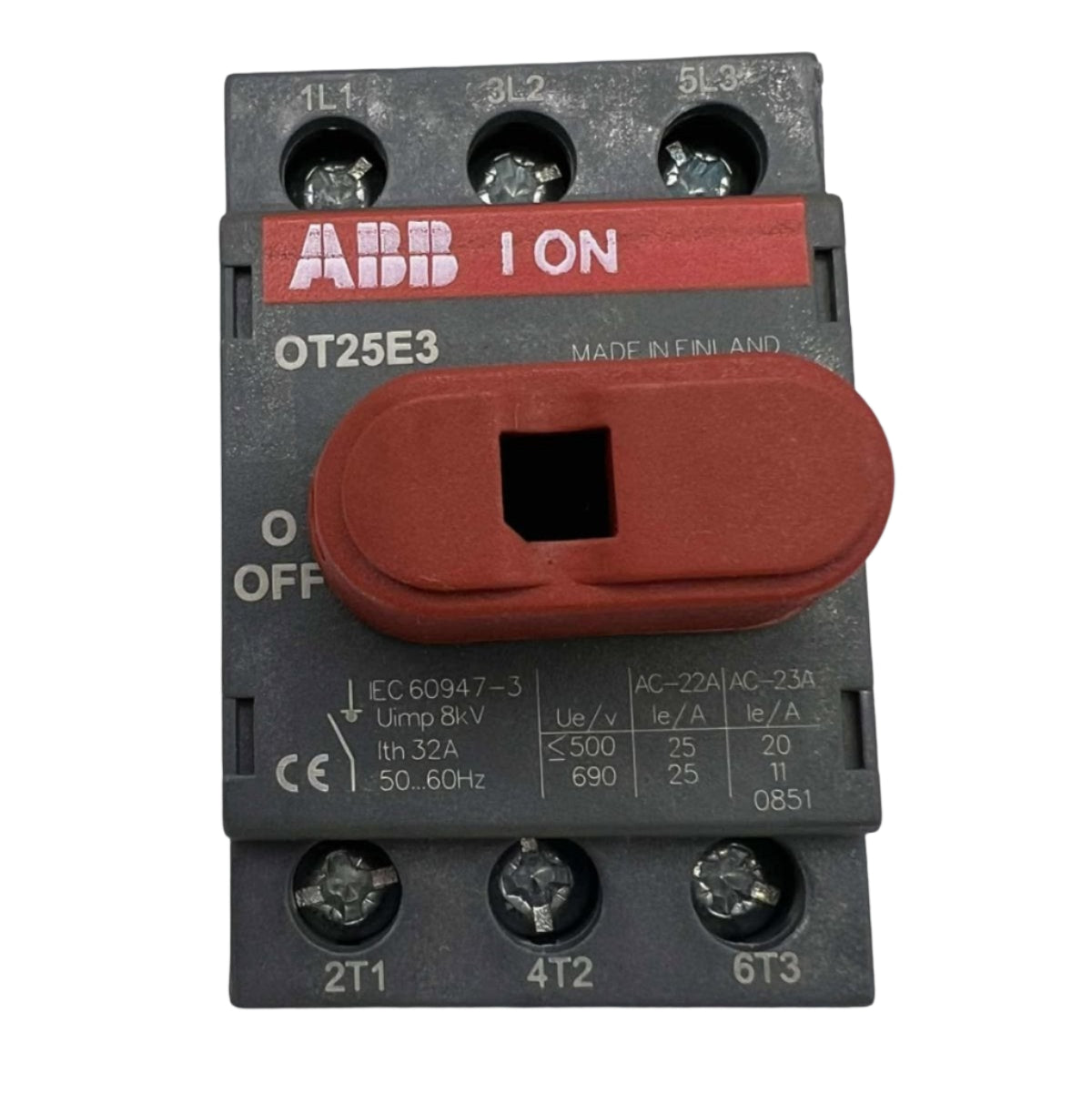 ABB OT25E3 Disconnect Switch