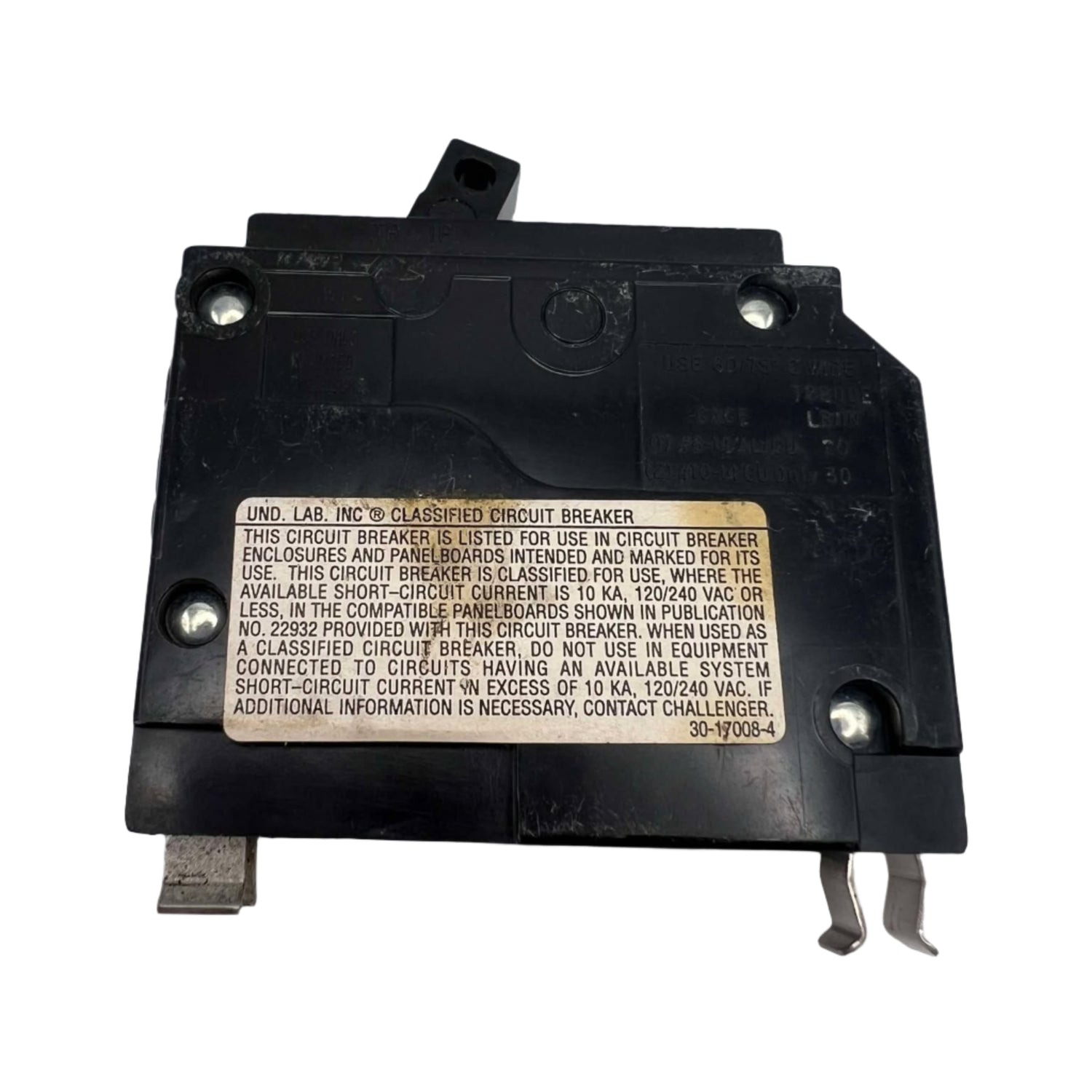 Challenger CSQ 1 Pole, 20 Amp Classified Circuit Breaker