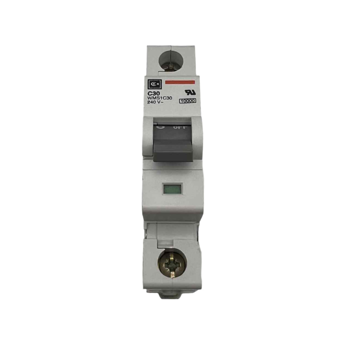 Cutler Hammer WMS Type C 30 Amp, 1 Pole Supplementary Protector Circuit Breaker
