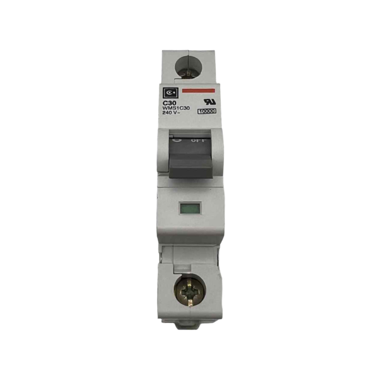 Cutler Hammer WMS Type C 30 Amp, 1 Pole Supplementary Protector Circuit Breaker