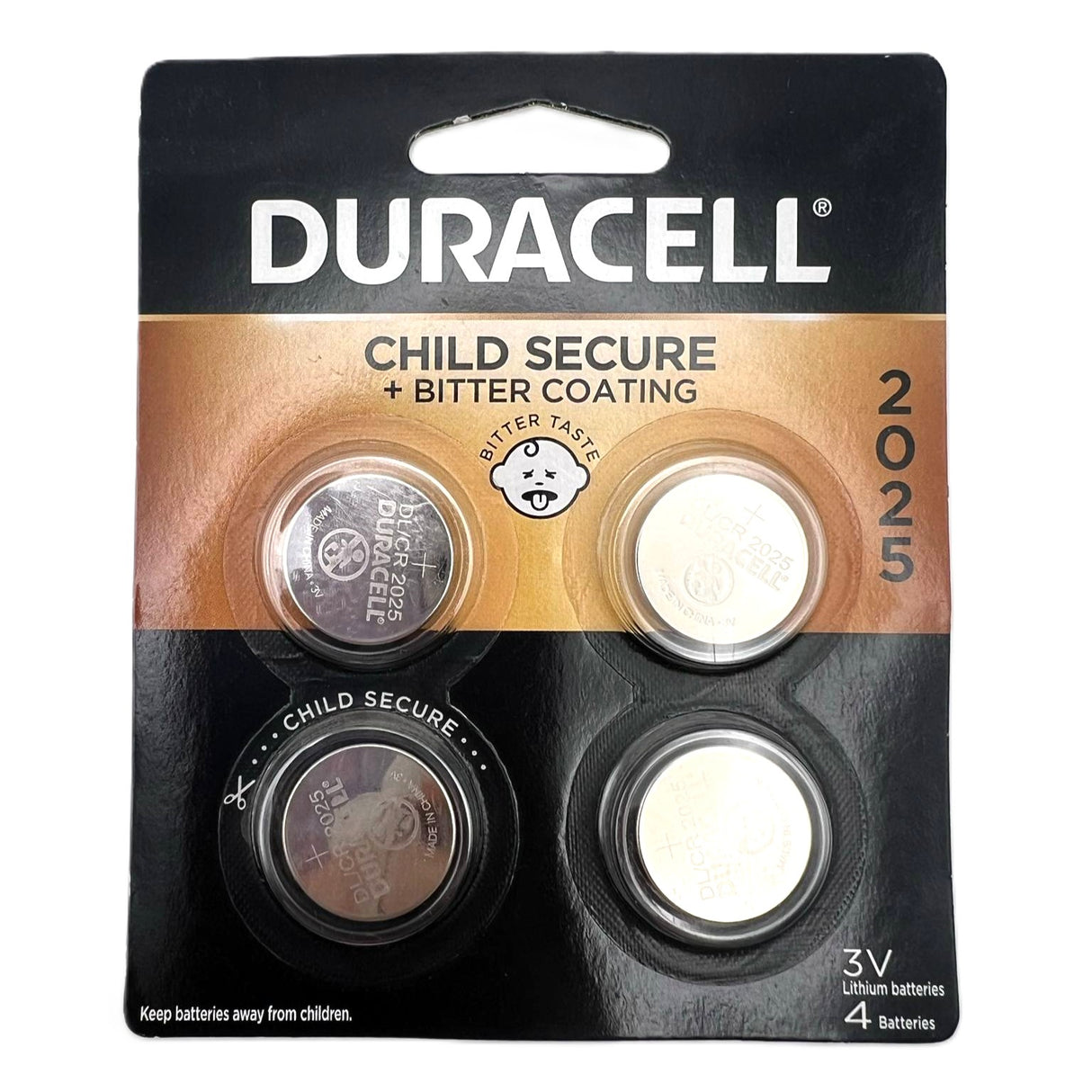Duracell 2025 3V Battery 4 Pack