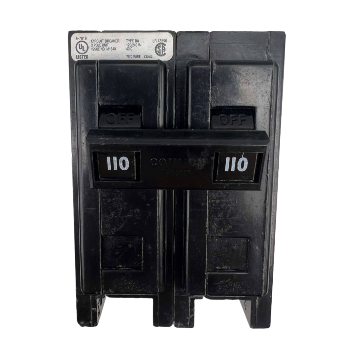 Eaton BAB 110 Amp Bolt-On Circuit Breaker