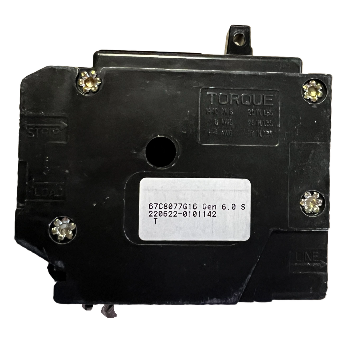 Eaton 20 Amp, 1 Pole Dual Function Circuit Breaker