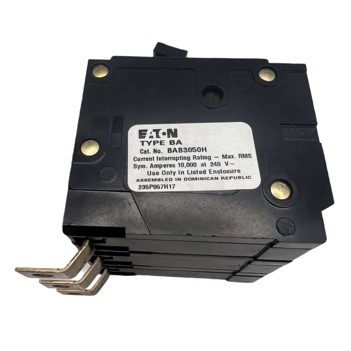 Eaton BAB 50 Amp, 3 Pole Bolt-On Circuit Breaker