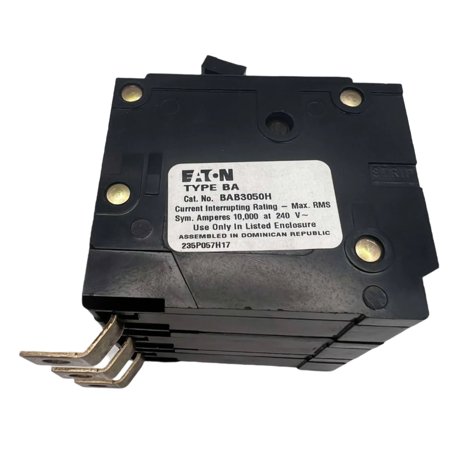 Eaton BAB 50 Amp, 3 Pole Bolt-On Circuit Breaker