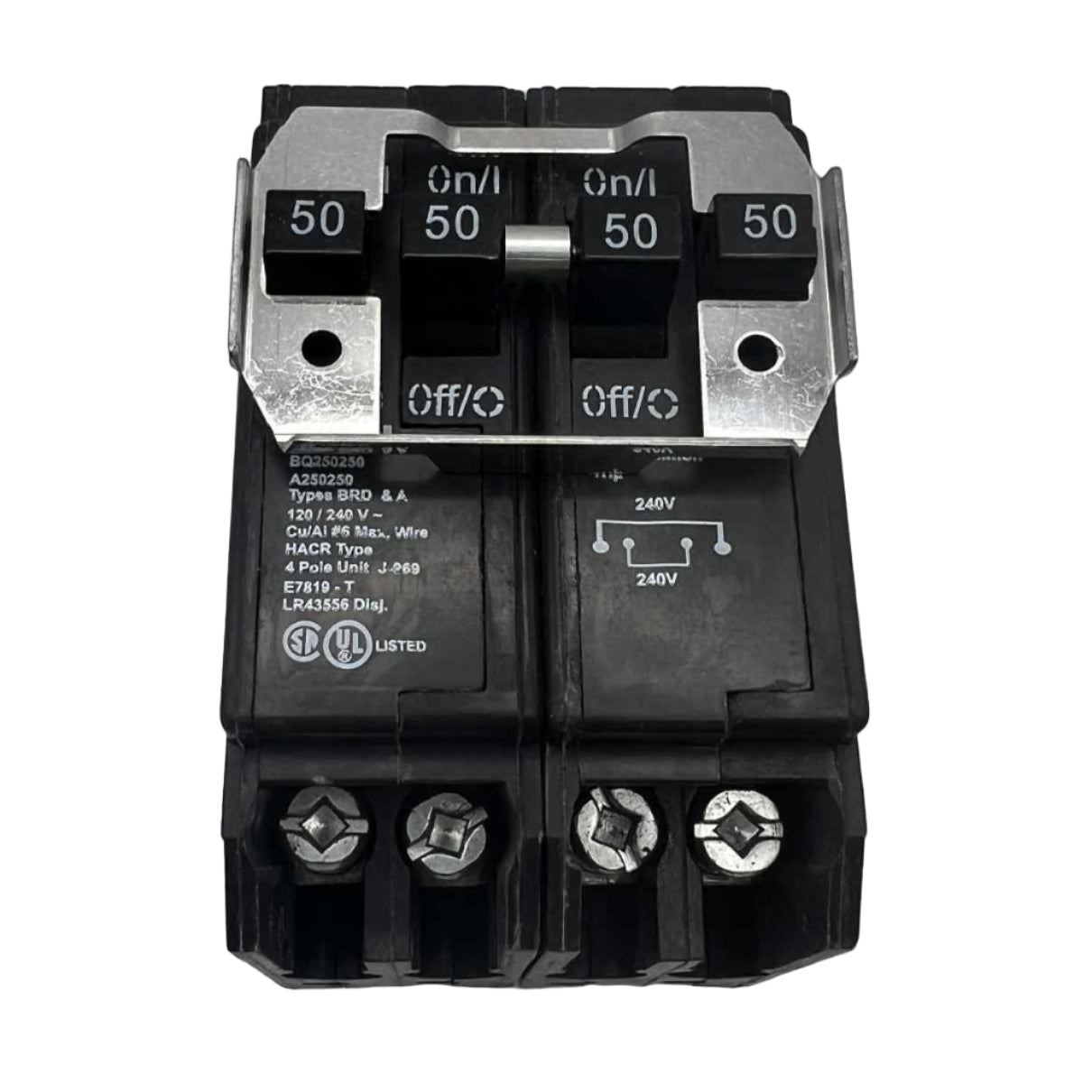 Eaton BQ 50 Amp Quad Circuit Breaker