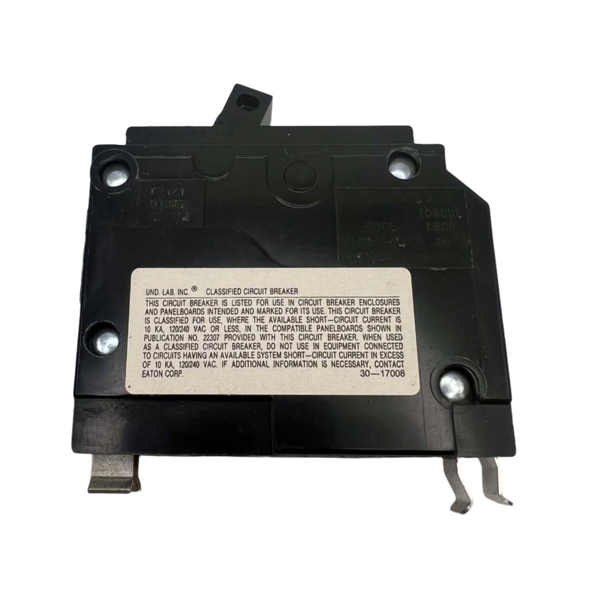 Eaton CHQ 1 Pole, 30 Amp Classified Circuit Breaker