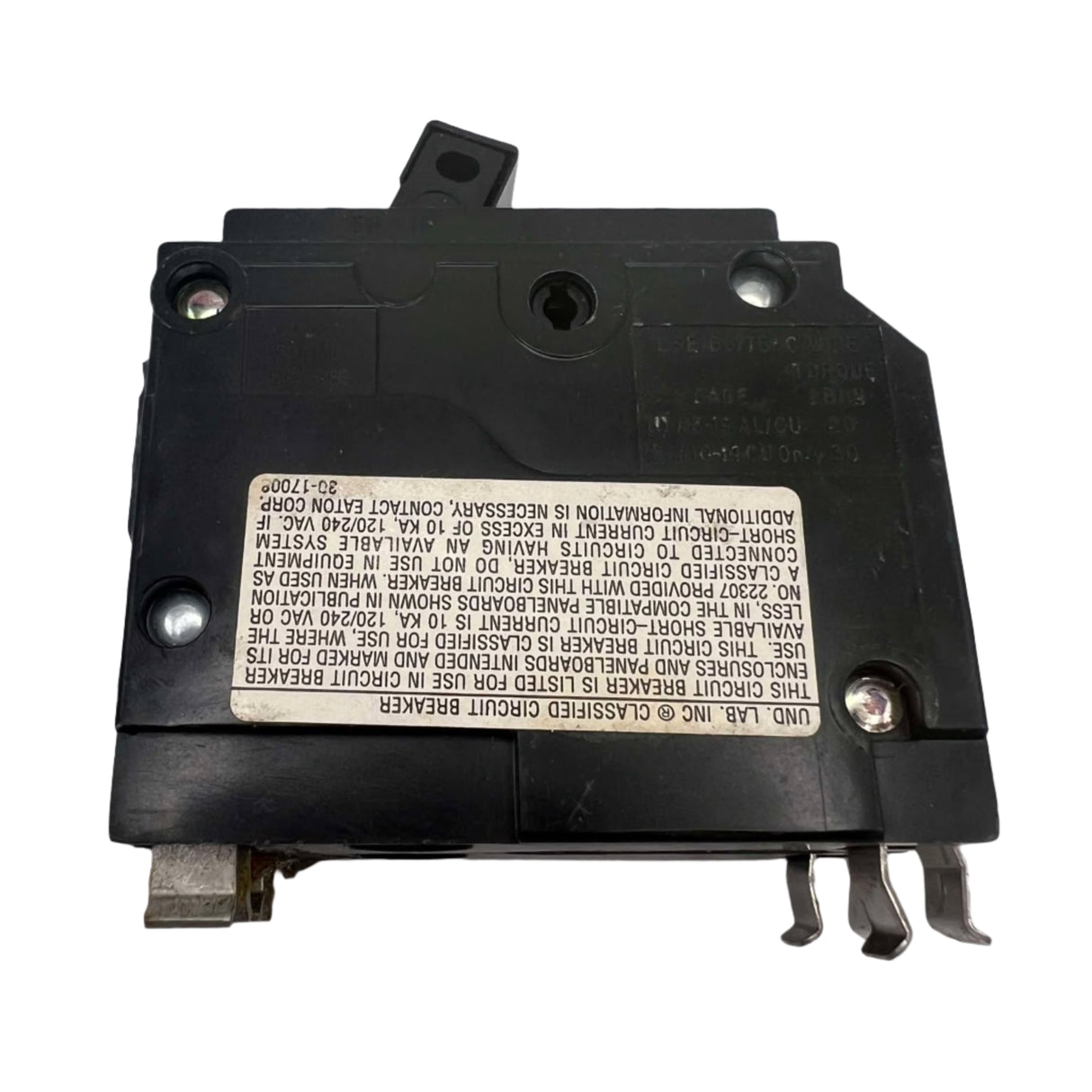 Eaton CHQ 2 Pole, 15 Amp Classified Circuit Breaker