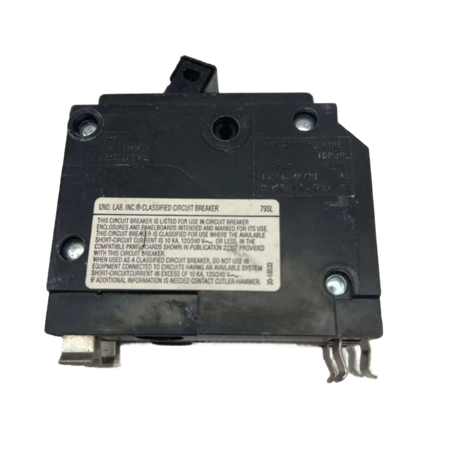 Eaton CHQ 2 Pole, 25 Amp Classified Circuit Breaker