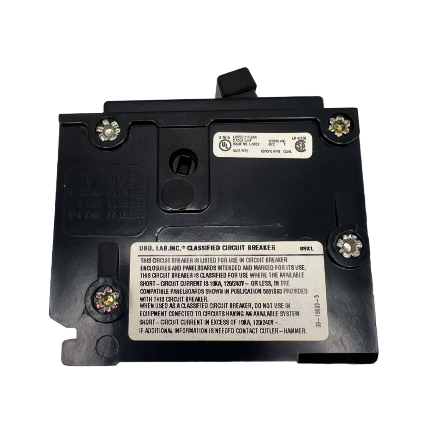 Eaton CL 40 Amp Classified Circuit Breaker