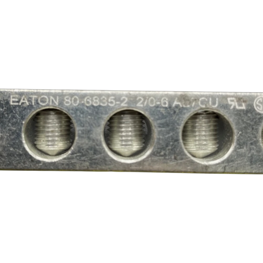 Eaton Ground Bar, 6 Spaces, 80-6835-2