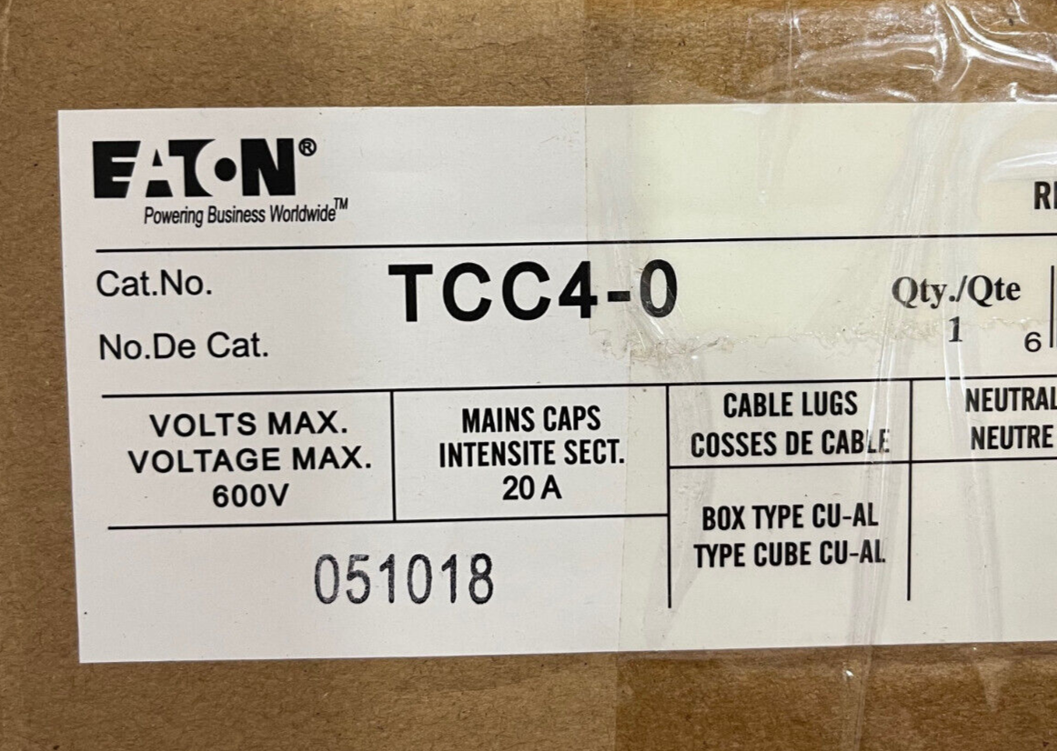 Eaton TCC4-0 - Right Side 125 Amp Meter Jaw