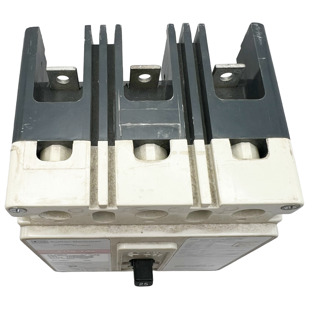 Eaton Type FDB 3 Pole, 25 Amp Circuit Breaker with Shunt Trip