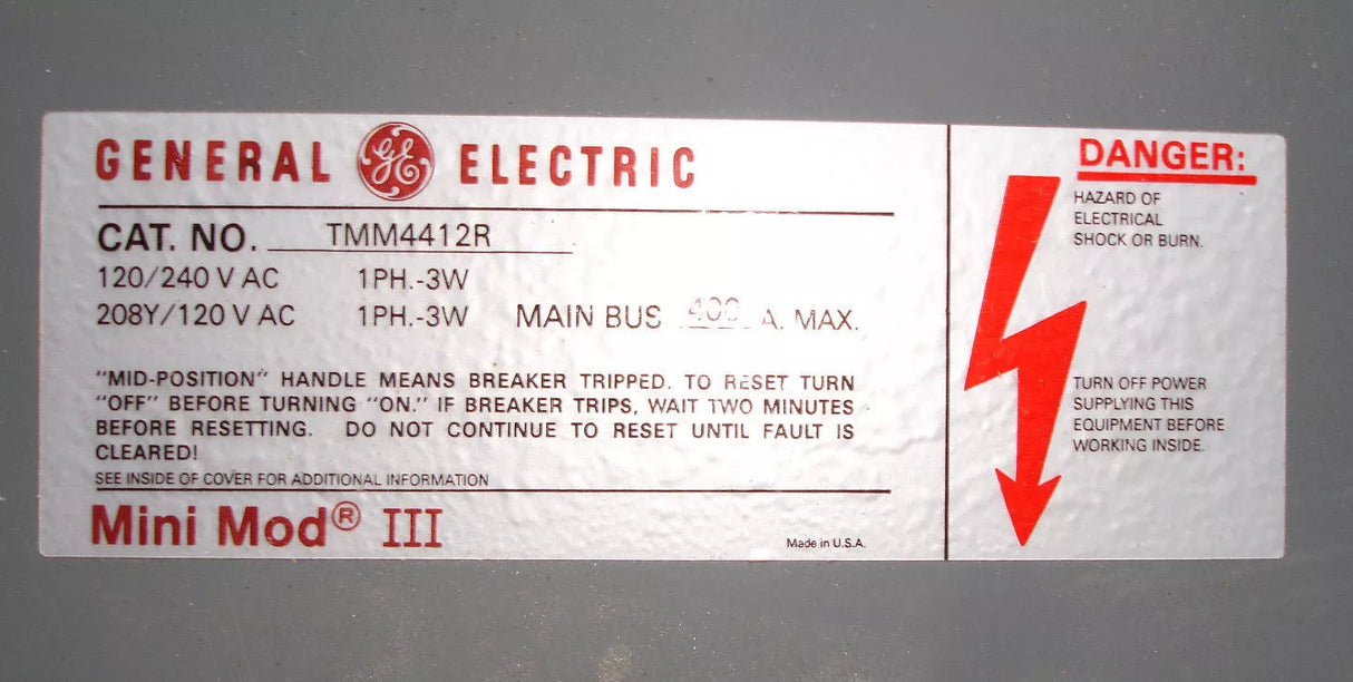 GE Meter Mod III TMM Socket Replacement Parts Kit - 125 Amp
