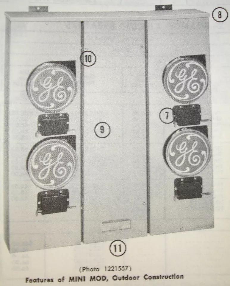 GE Copper Meter Socket Repair Parts Kit for MP WMP Mini Mod
