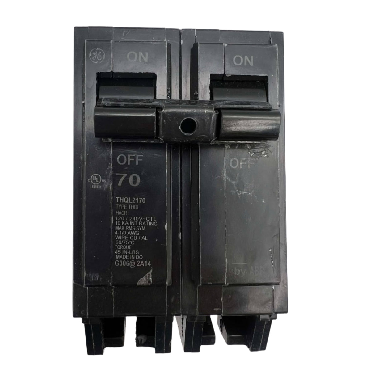 GE THQL 70 Amp Circuit Breaker