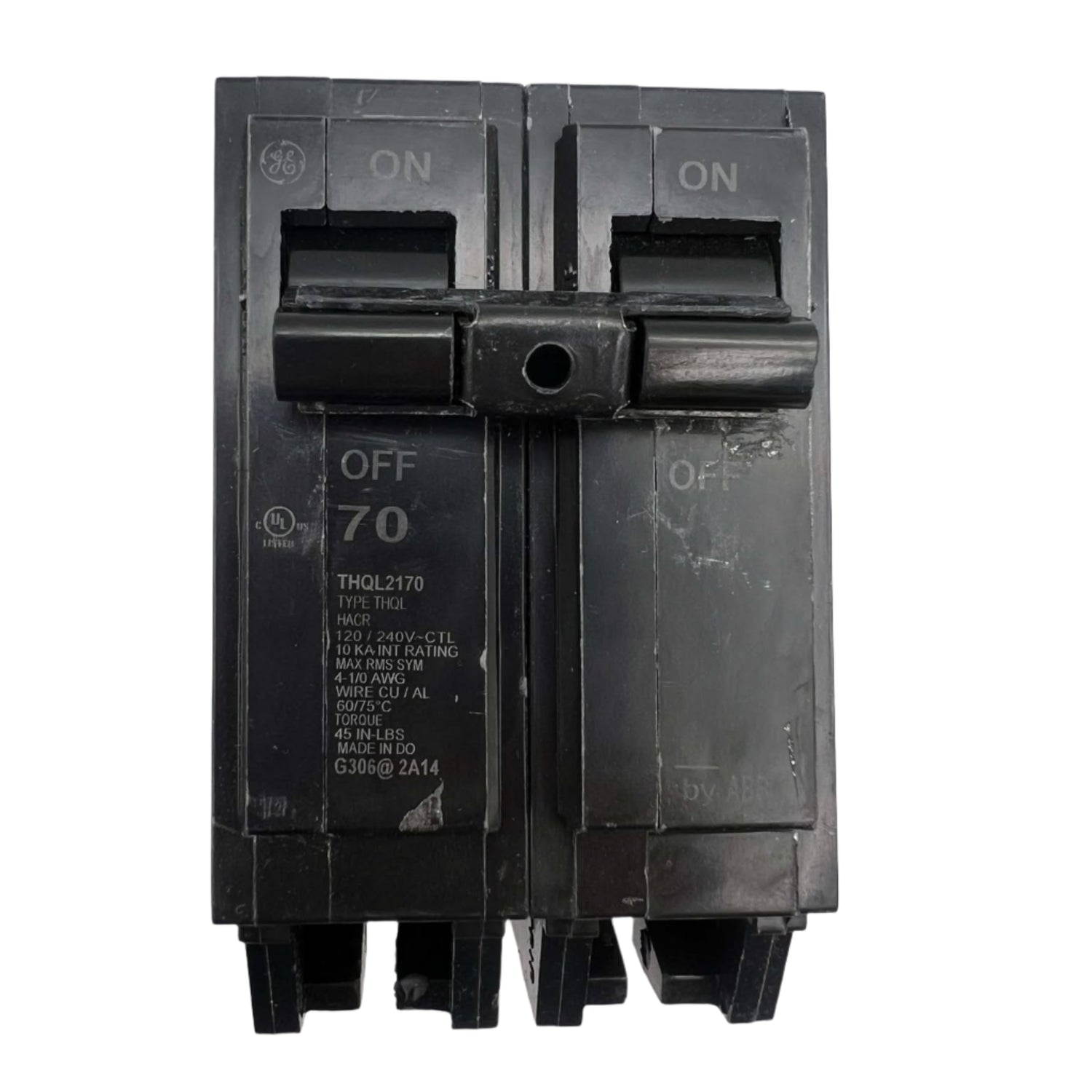 GE THQL 70 Amp Circuit Breaker