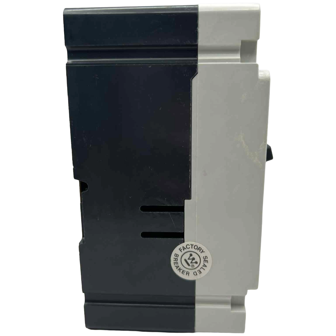 Electrical breaker with 'Factory Sealed' label on a white background