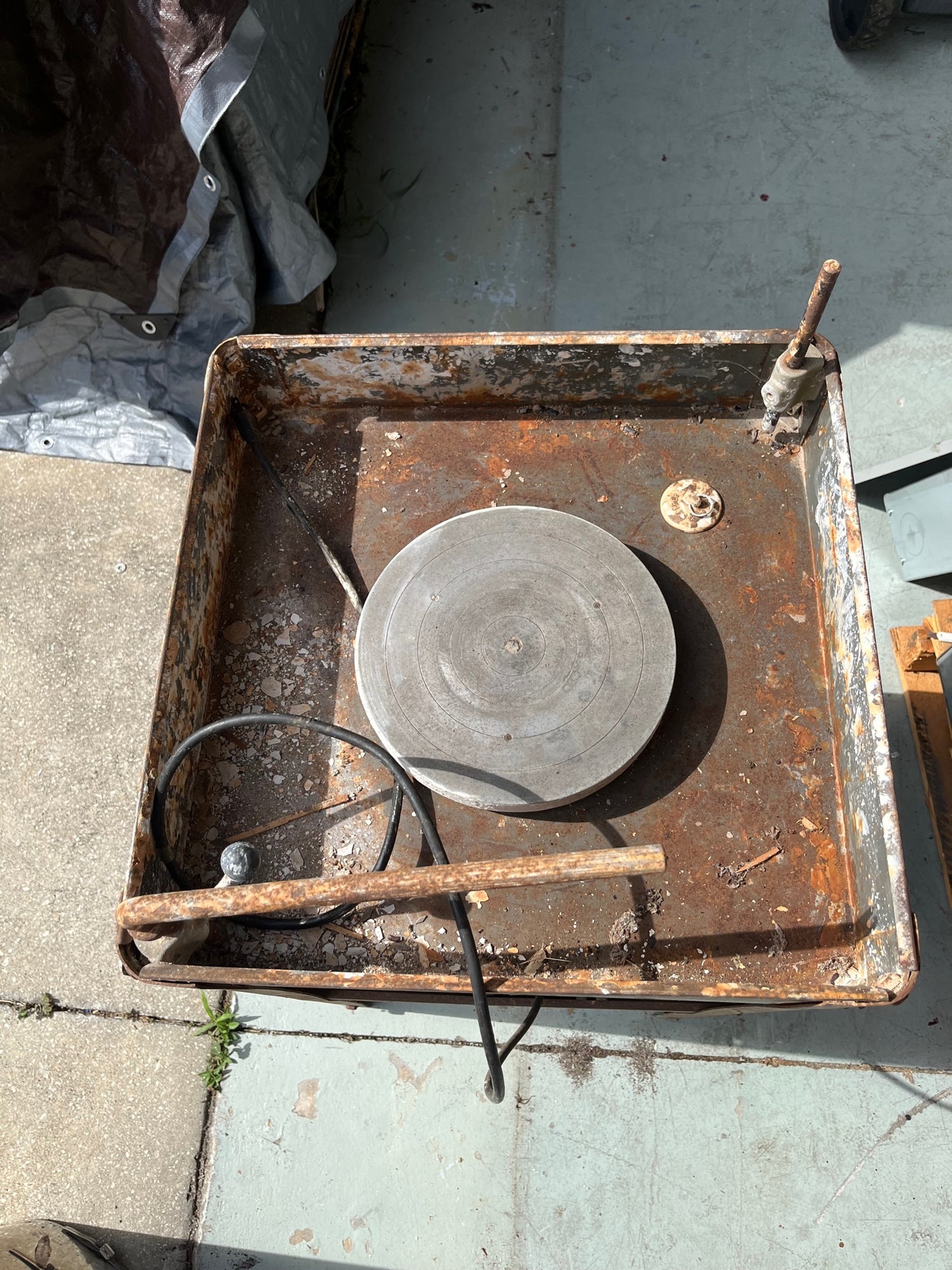 Duncan Ceramic Kiln and Craftool Potter's Wheel