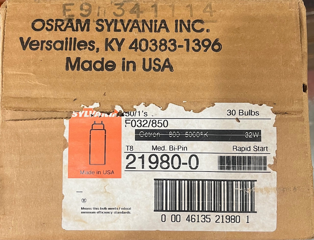 Sylvania Fluorescent Bulbs - F032/850
