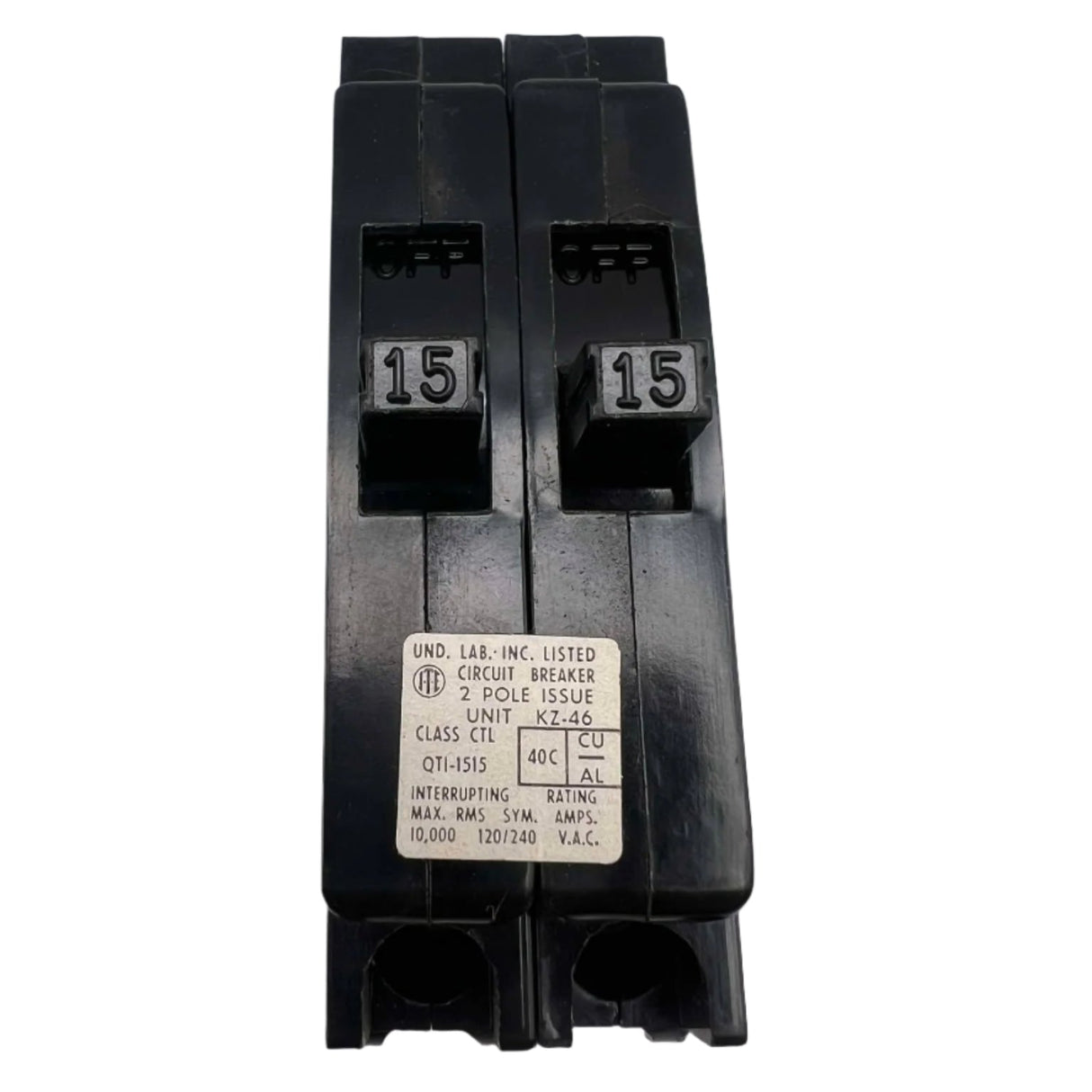 ITE 15 Amp QT1 Tandem Circuit Breaker
