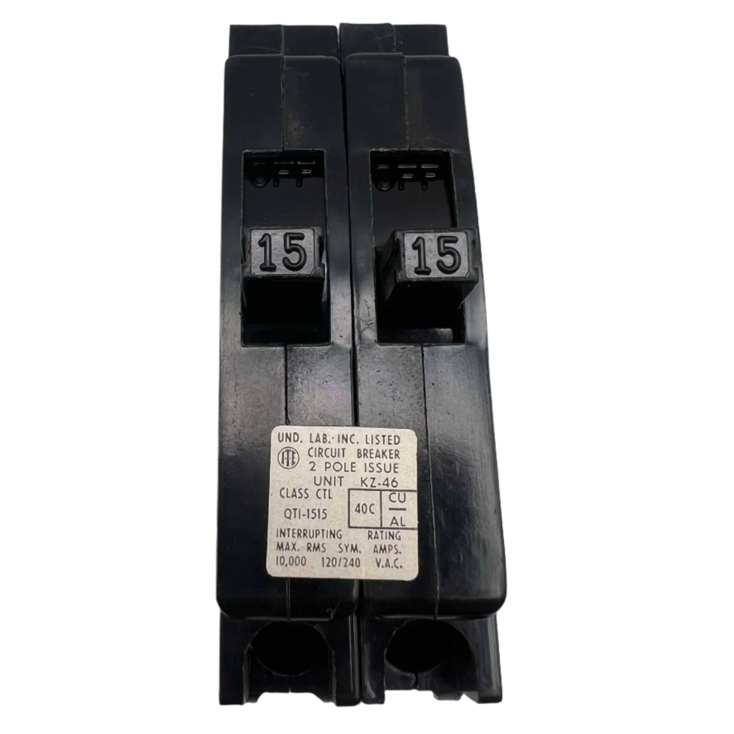 ITE 15 Amp QT1 Tandem Circuit Breaker