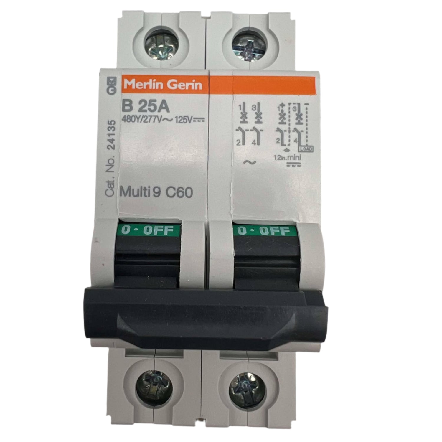 Merlin Gerin 25 Amp Multi 9 C60 Supplementary Protector