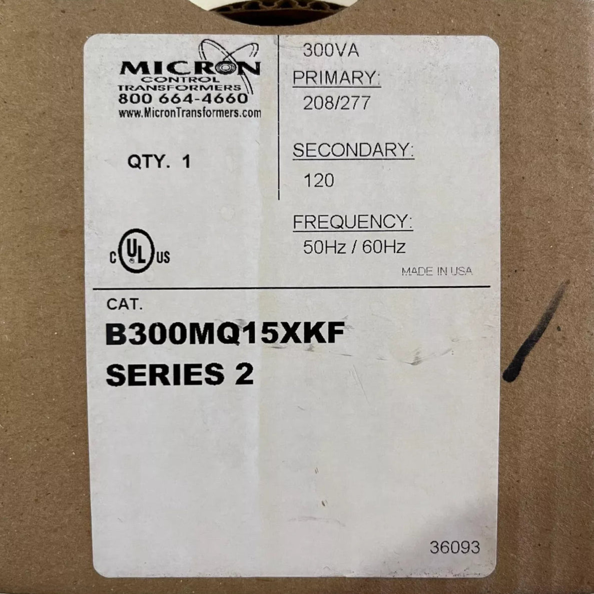 Micron 300VA Control Transformer