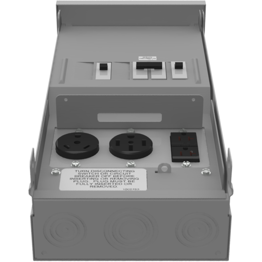 Milbank U5000-XL-75 - 20/30/50 Amp Unmetered Power Supply