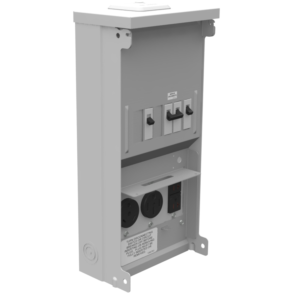 Milbank U5000-XL-75 - 20/30/50 Amp Unmetered Power Supply