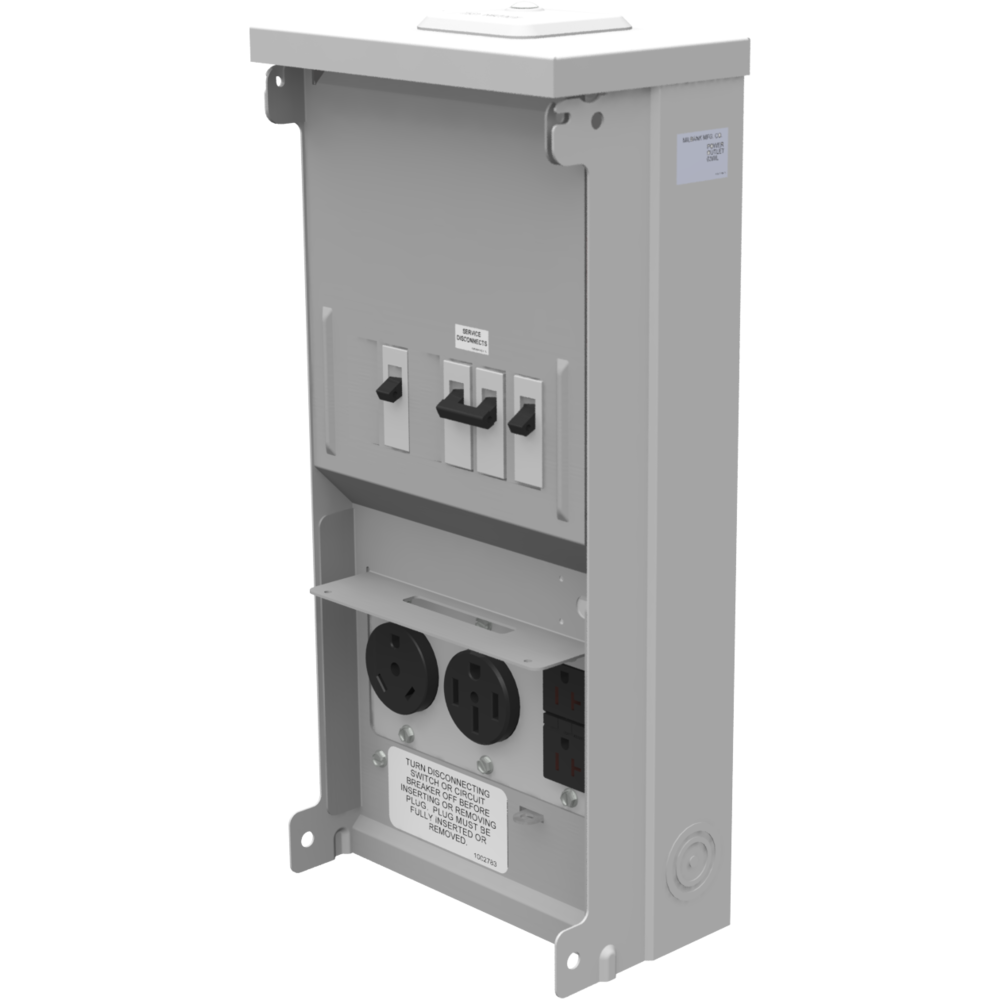 Milbank U5000-XL-75 - 20/30/50 Amp Unmetered Power Supply