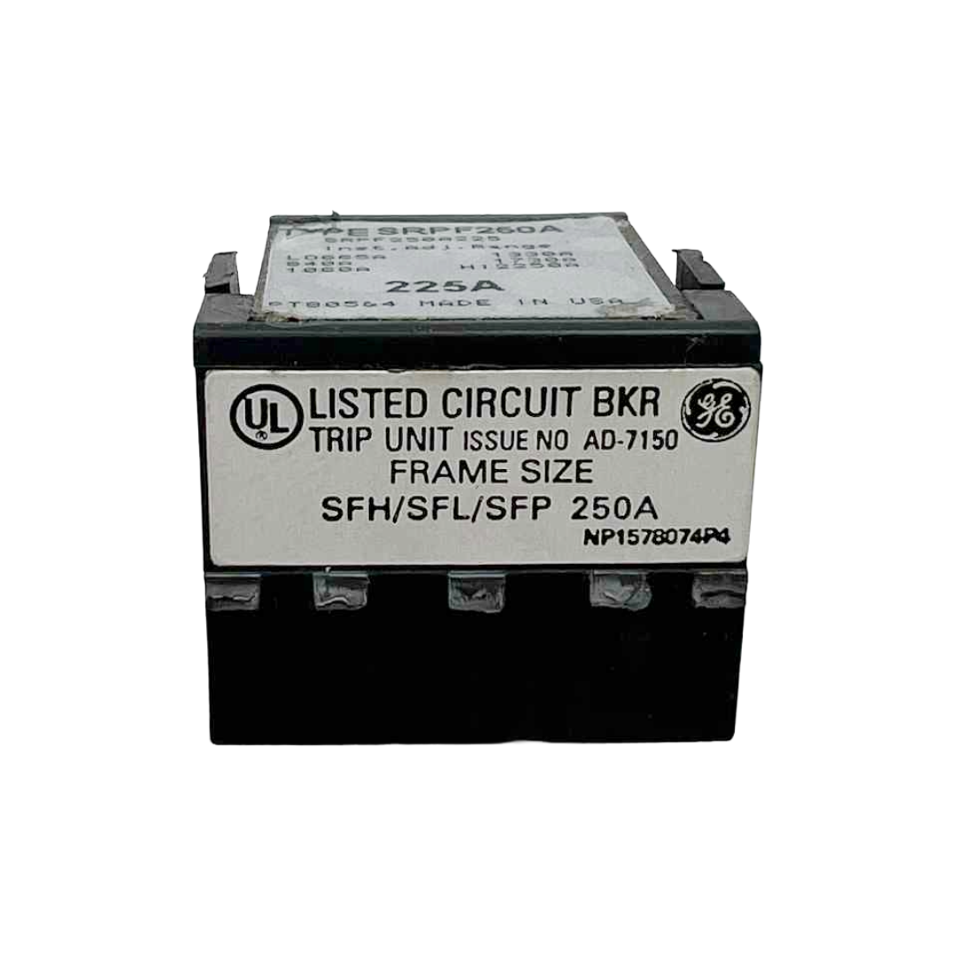 GE 225 Amp, Type SRPF250A Rating Plug