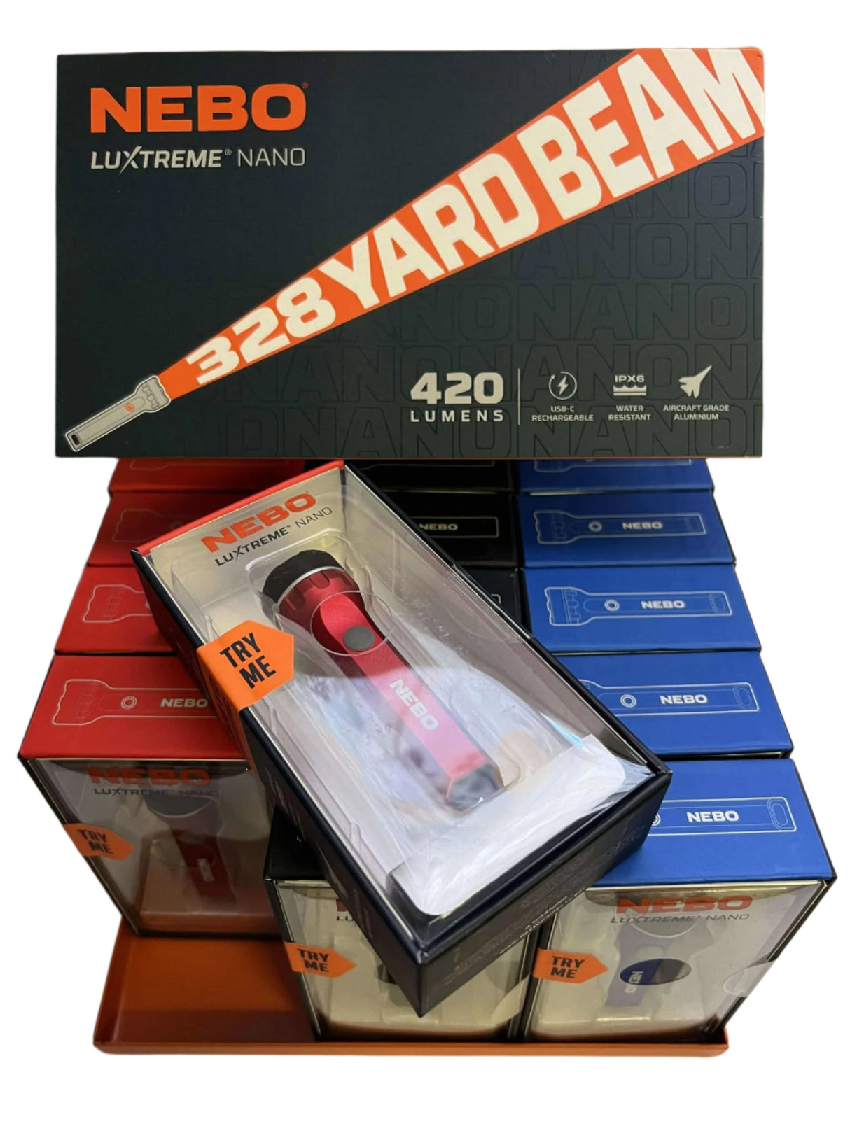 NEBO Luxtreme Nano Pocket Light with Keychain