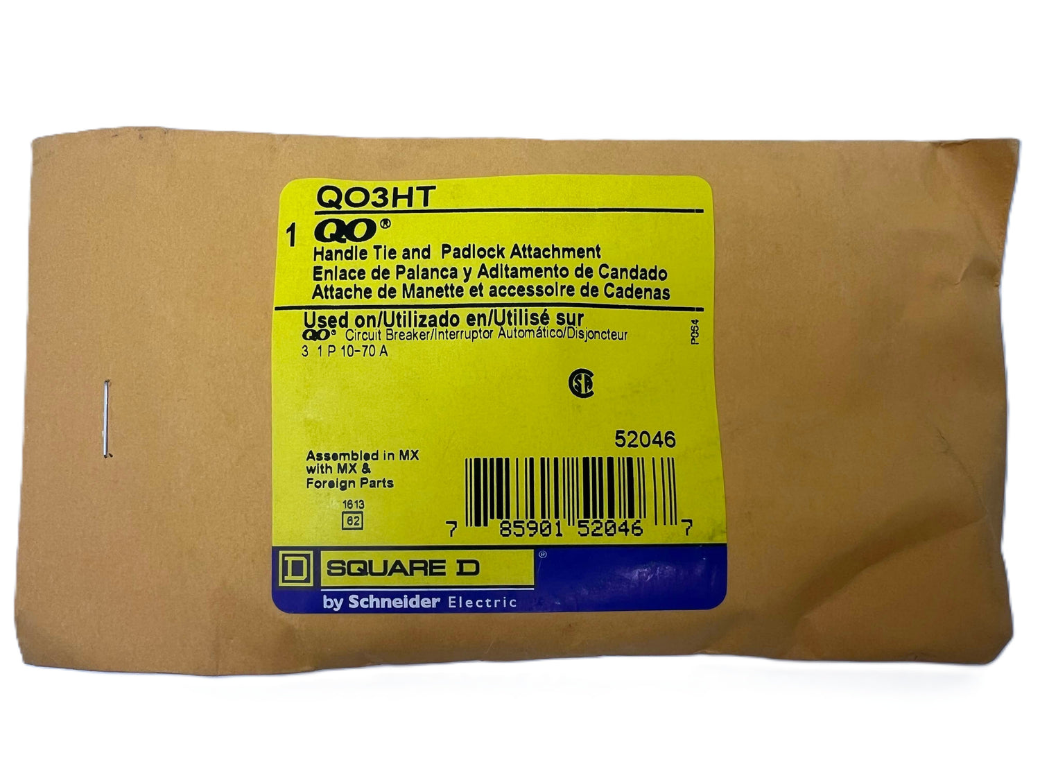 Square D QO3HT - Handle Tie and Padlock Attachment