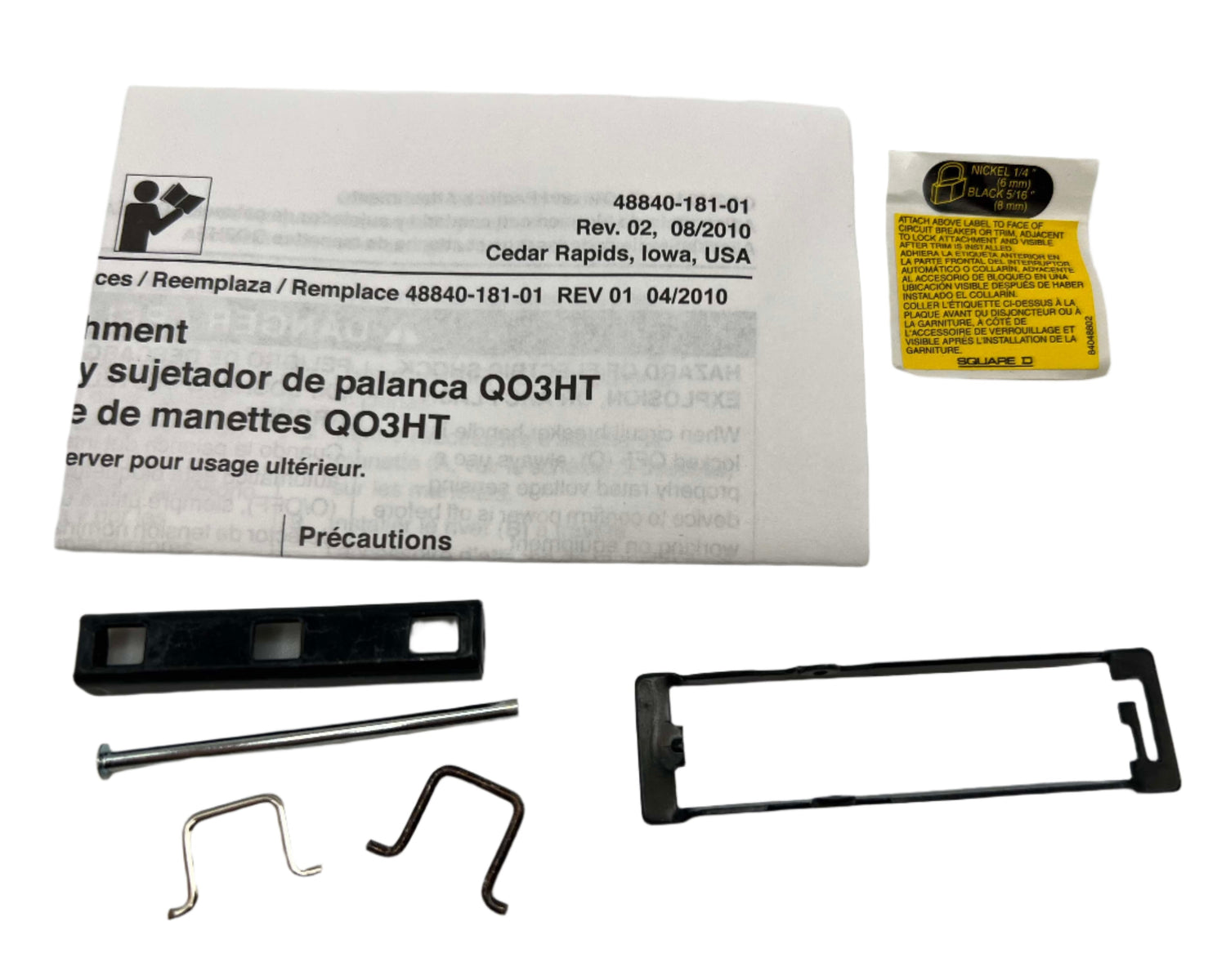 Square D QO3HT - Handle Tie and Padlock Attachment