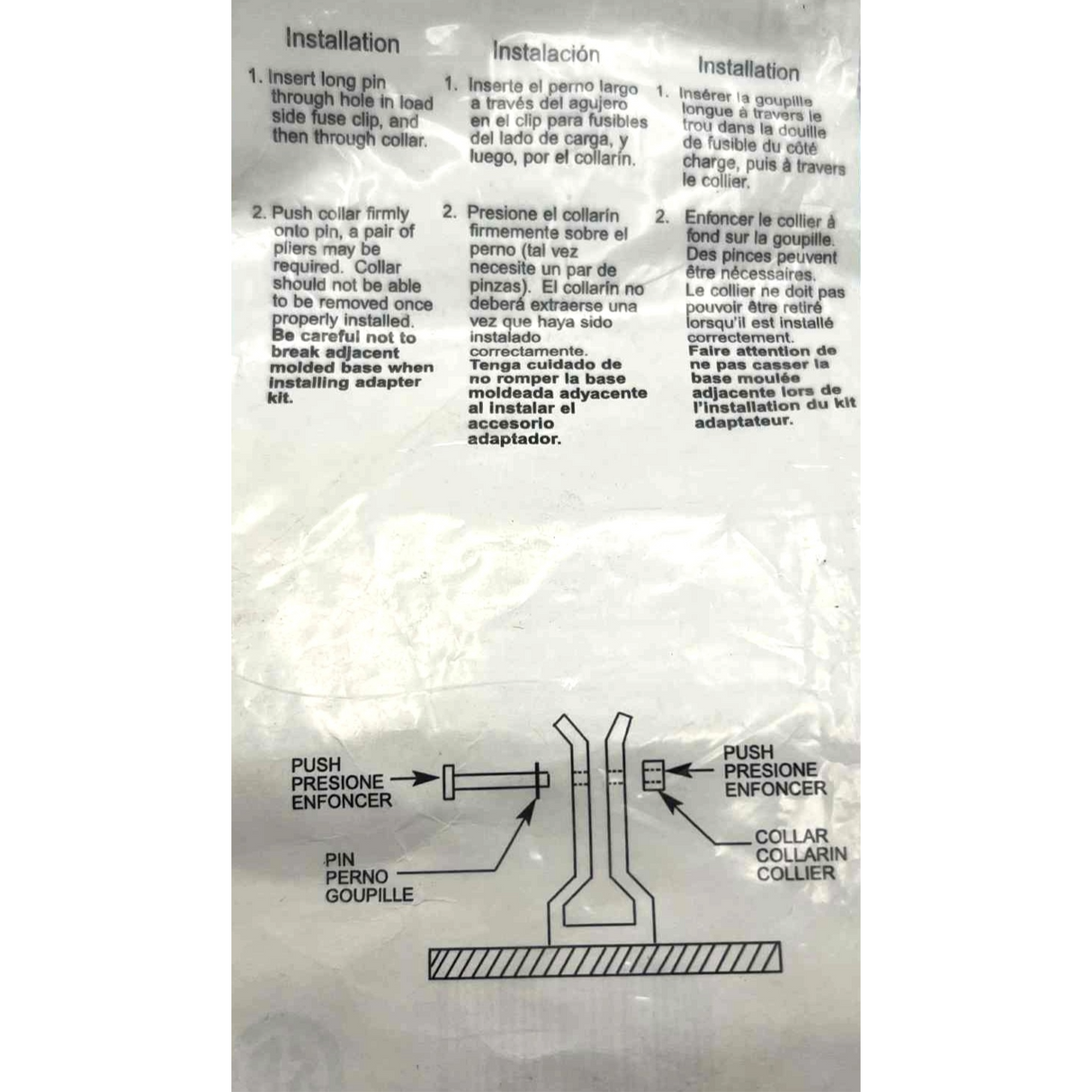 Schneider Electric HRK Type R, 200 Amp Fuse Rejection Kit