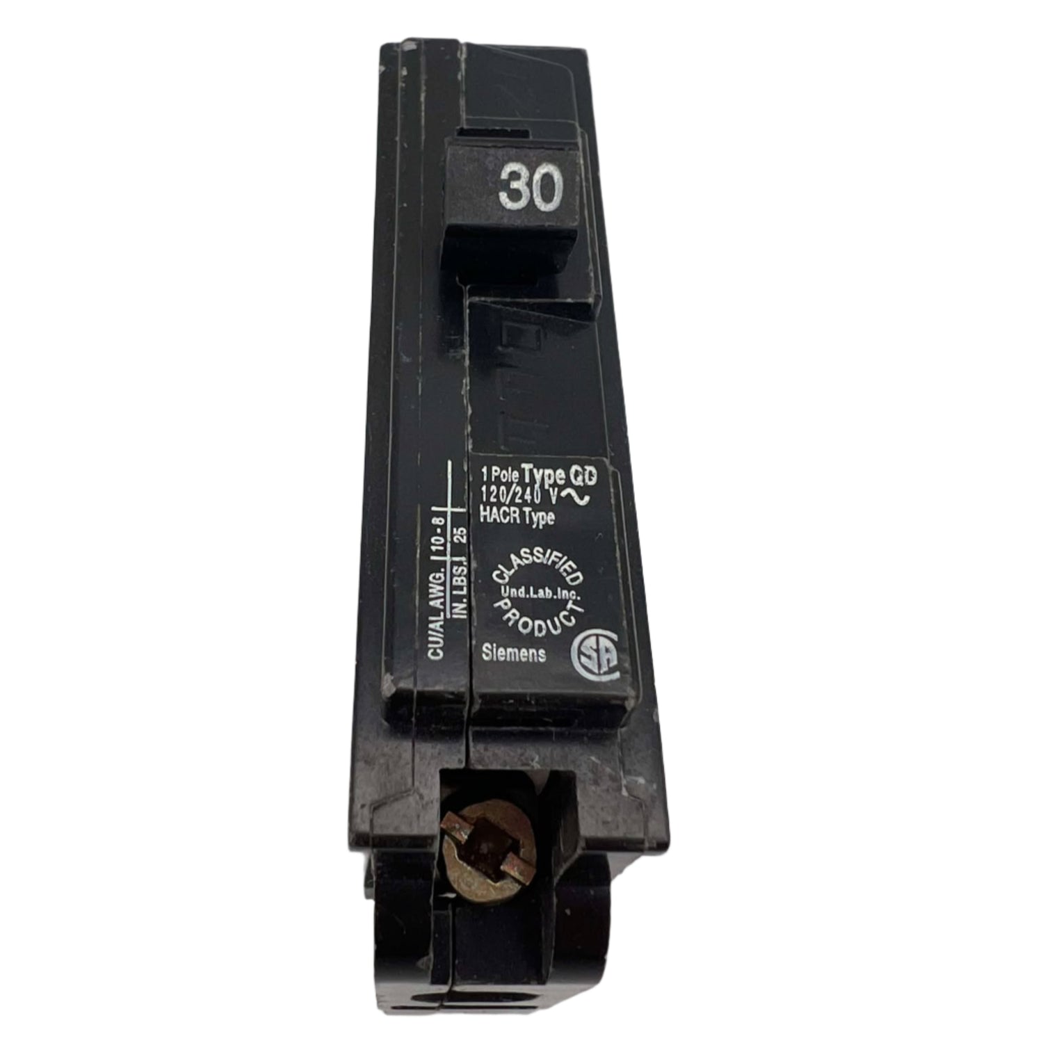 Siemens D130 - 30 Amp Classified Circuit Breaker