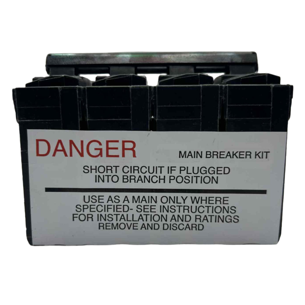 use as a main only where specified