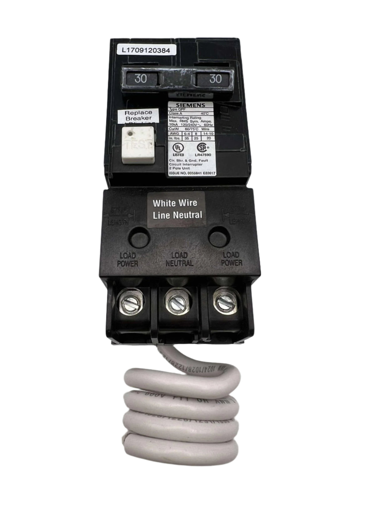 Siemens QF230A - 30 Amp Ground Fault Circuit Breaker