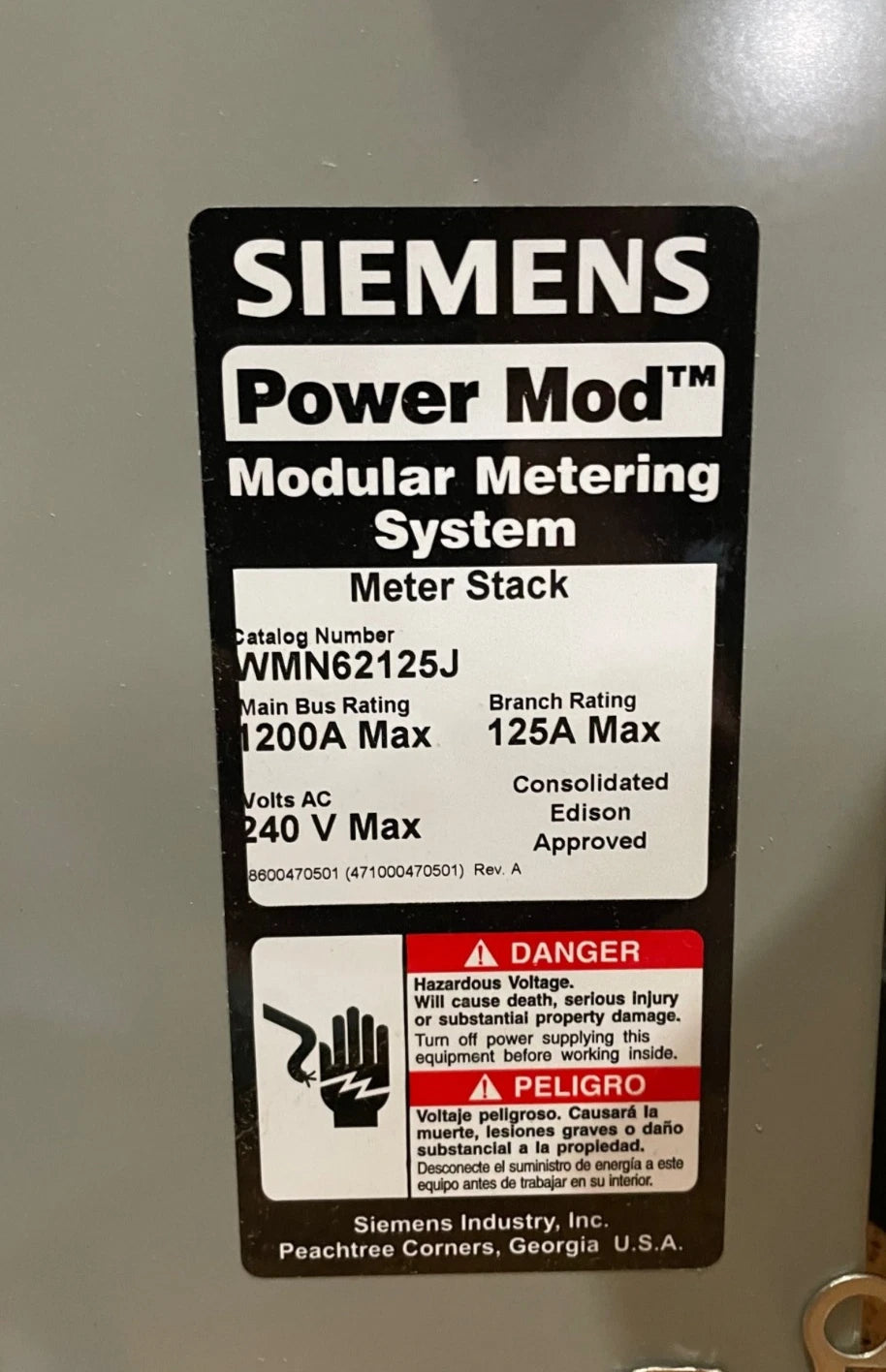 Siemens Ringed Meter Socket Cover, 10-5/8" x 7-3/4"