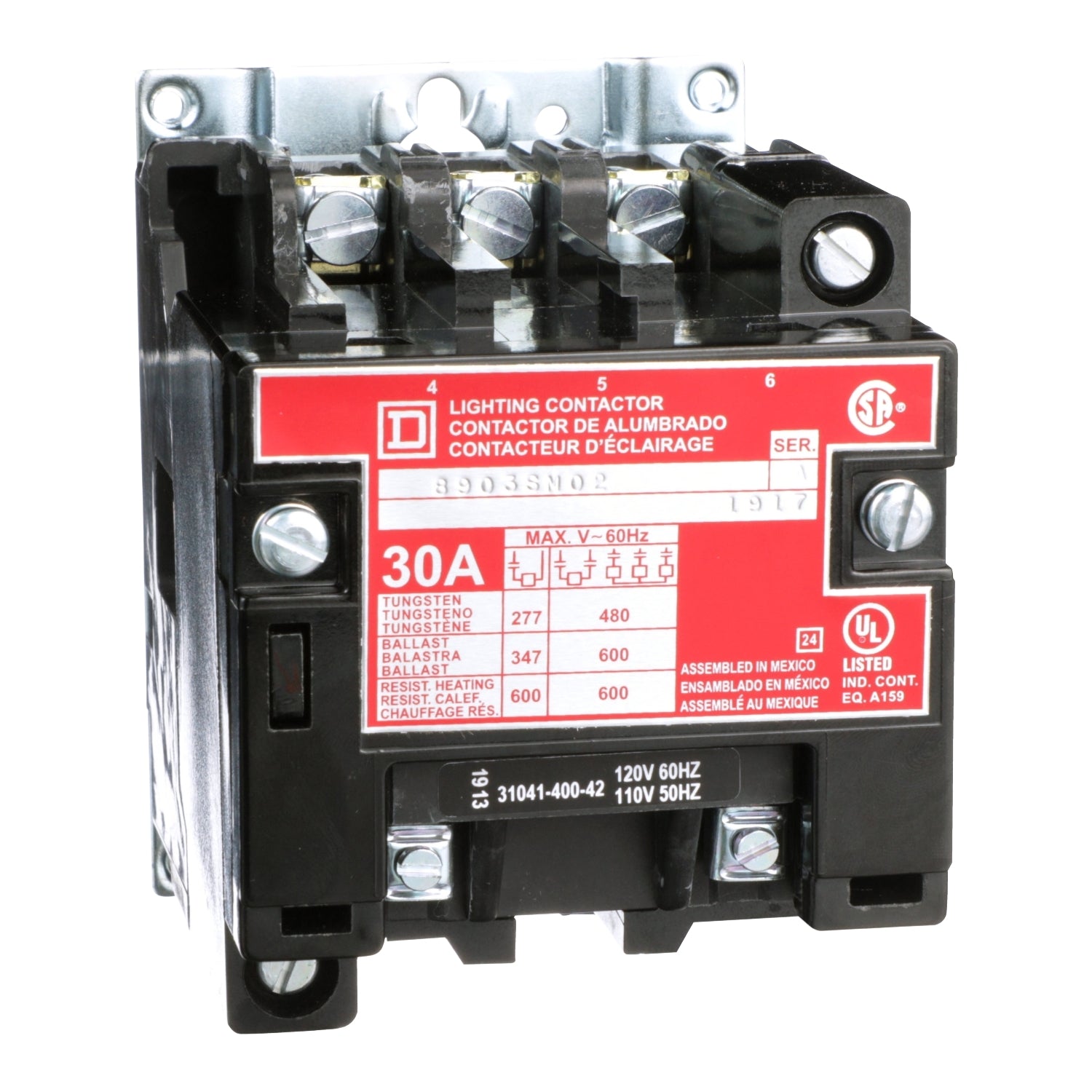 Square D 30 Amp Lighting Contactor