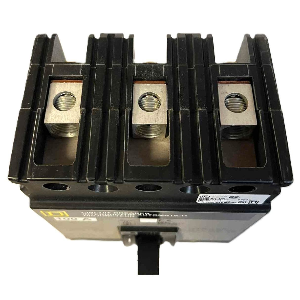 Square D FAL 3 Pole, 100 Amp, 480 Volt Circuit Breaker