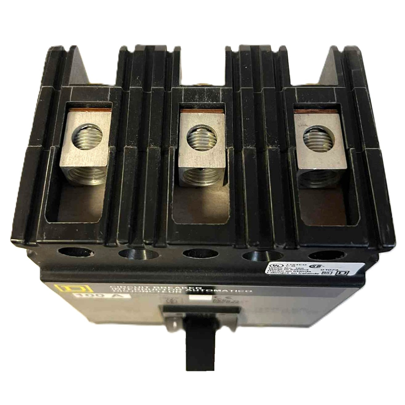 Square D FAL 3 Pole, 100 Amp, 480 Volt Circuit Breaker