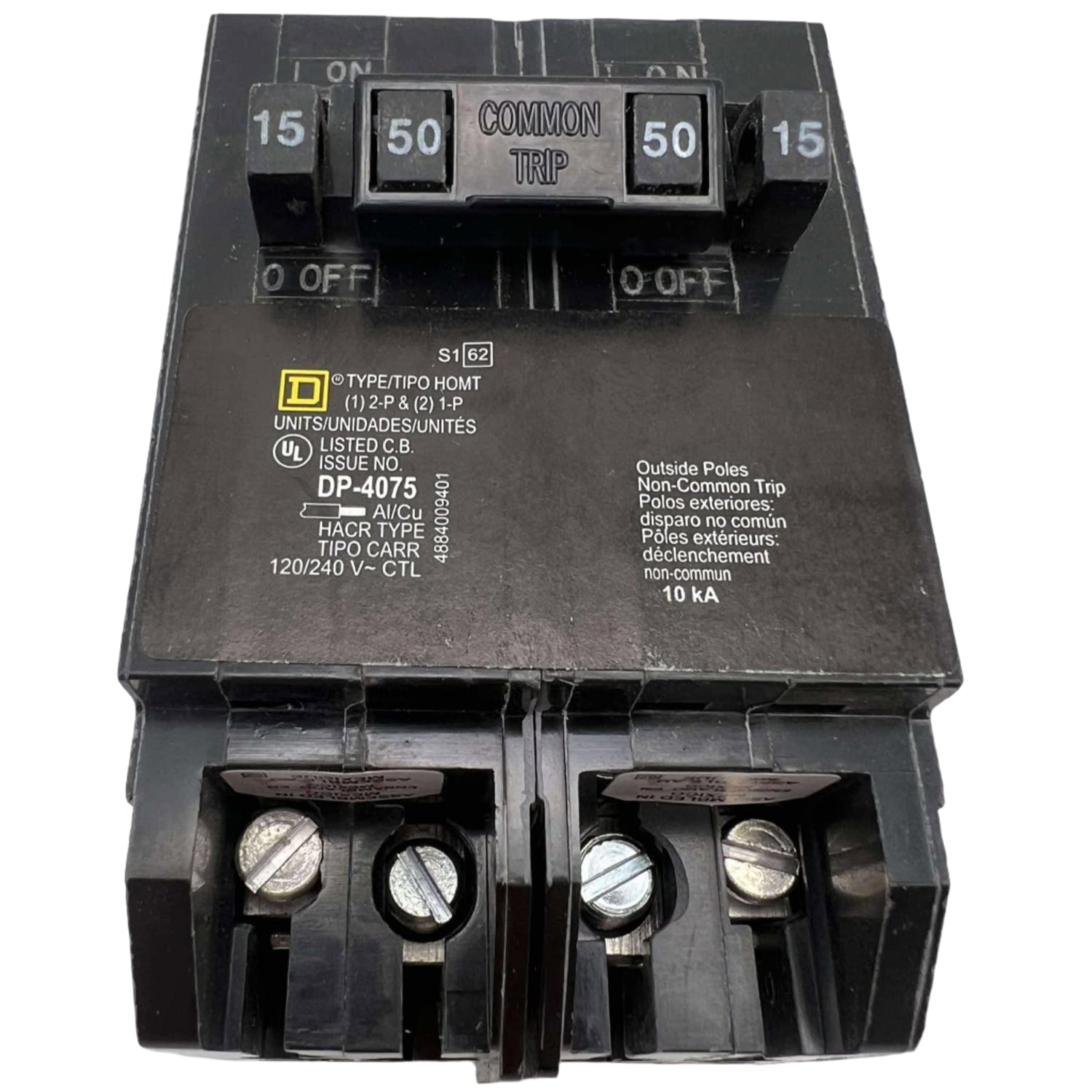 Square D HOMT1515250 Quad Tandem Circuit Breaker