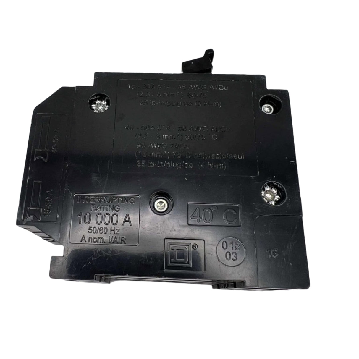 Square D HOMT230240 - 30 & 40 Amp Quad Circuit Breaker