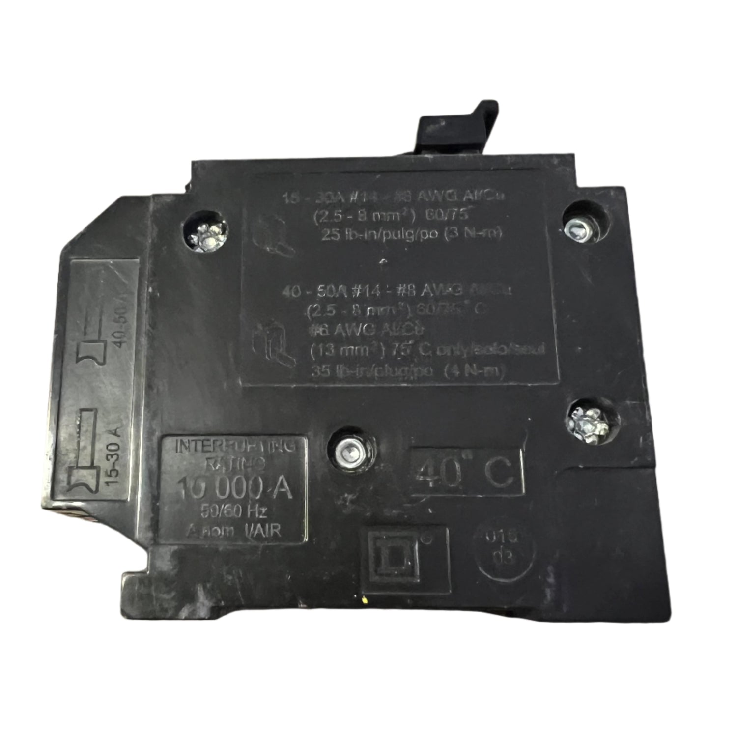 Square D HOMT230250 - 30/50 Amp Quad Circuit Breaker