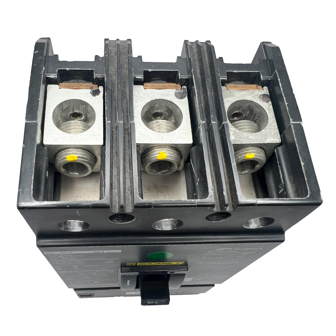 Square D KAL 3 Pole, 80 Amp Circuit Breaker